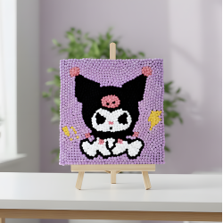 Pompom Ball Mosaic Art